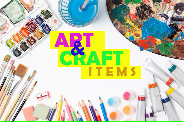 various-stationery-artistic-items_